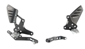 LighTech Adjustable Rearsets for BMW R NineT 2016-22